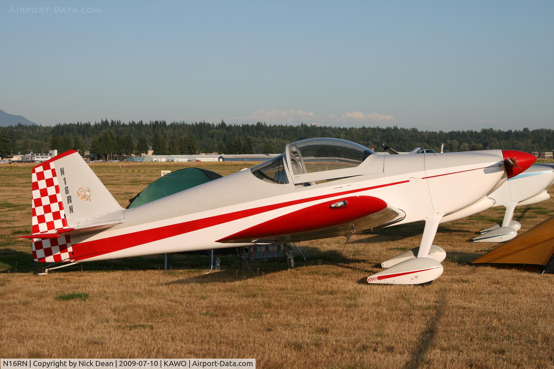 N16RN, 2000 Vans RV-6 C/N 24755, KAWO