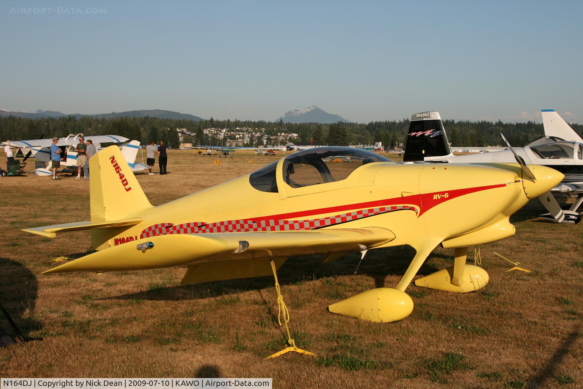 N164DJ, 2003 Vans RV-6 C/N 21950, KAWO