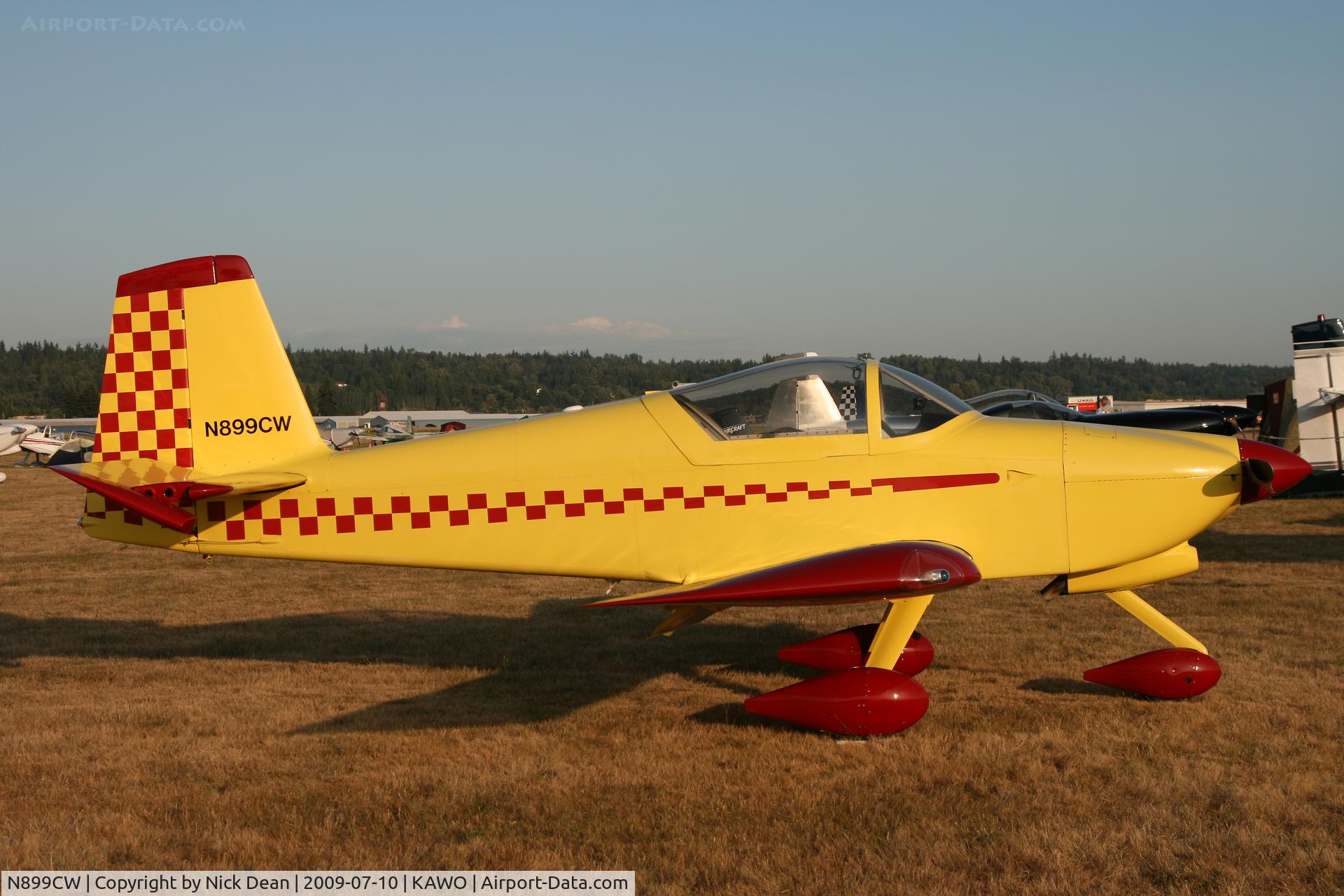 N899CW, 2008 Vans RV-9A C/N 91142, KAWO