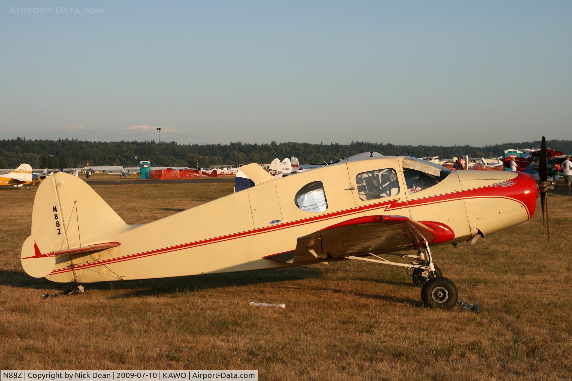 N88Z, 1949 Bellanca 14-13-3 Cruisair Senior C/N 1629, KAWO