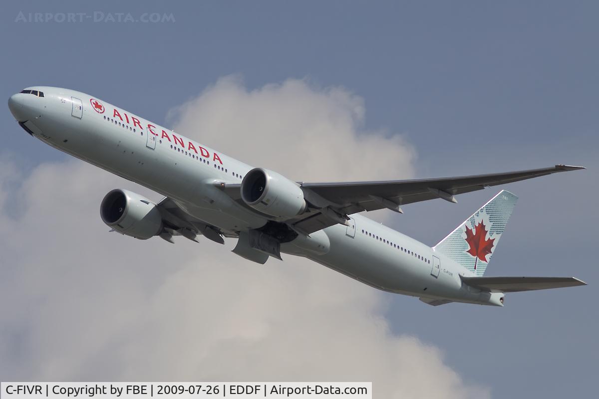 C-FIVR, 2008 Boeing 777-333/ER C/N 35241, Air Canada Triple Seven departing EDDF