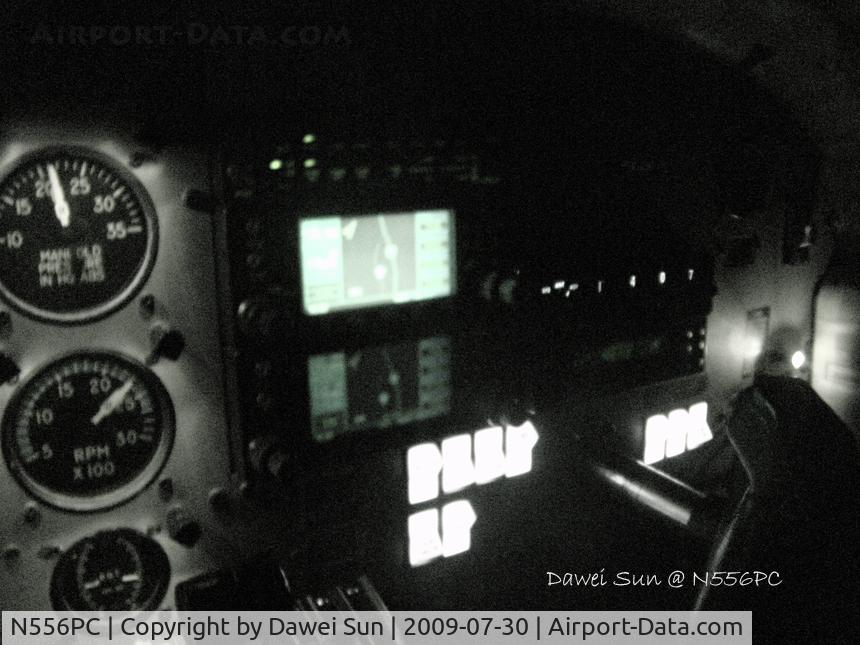 N556PC, 2001 Piper PA-44-180 Seminole C/N 4496074, night-vision camera is really interesting