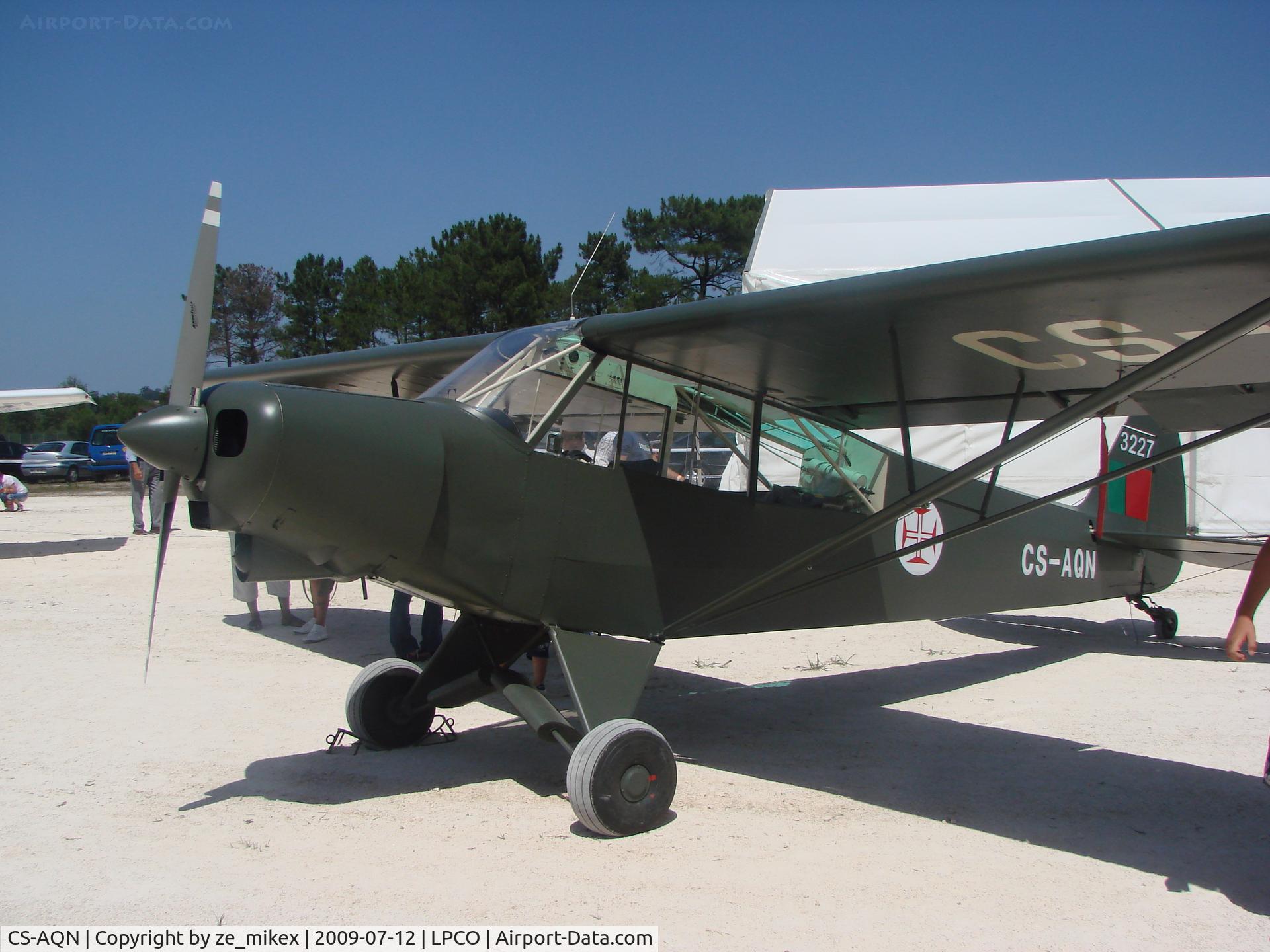 CS-AQN, Piper L-21B Super Cub (PA-18-135) C/N 18-7723, Piper super cub do aeroclube de leiria restaurada