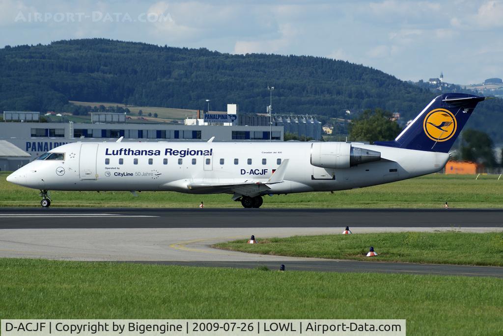D-ACJF, 1996 Canadair CRJ-100LR (CL-600-2B19) C/N 7200, LH