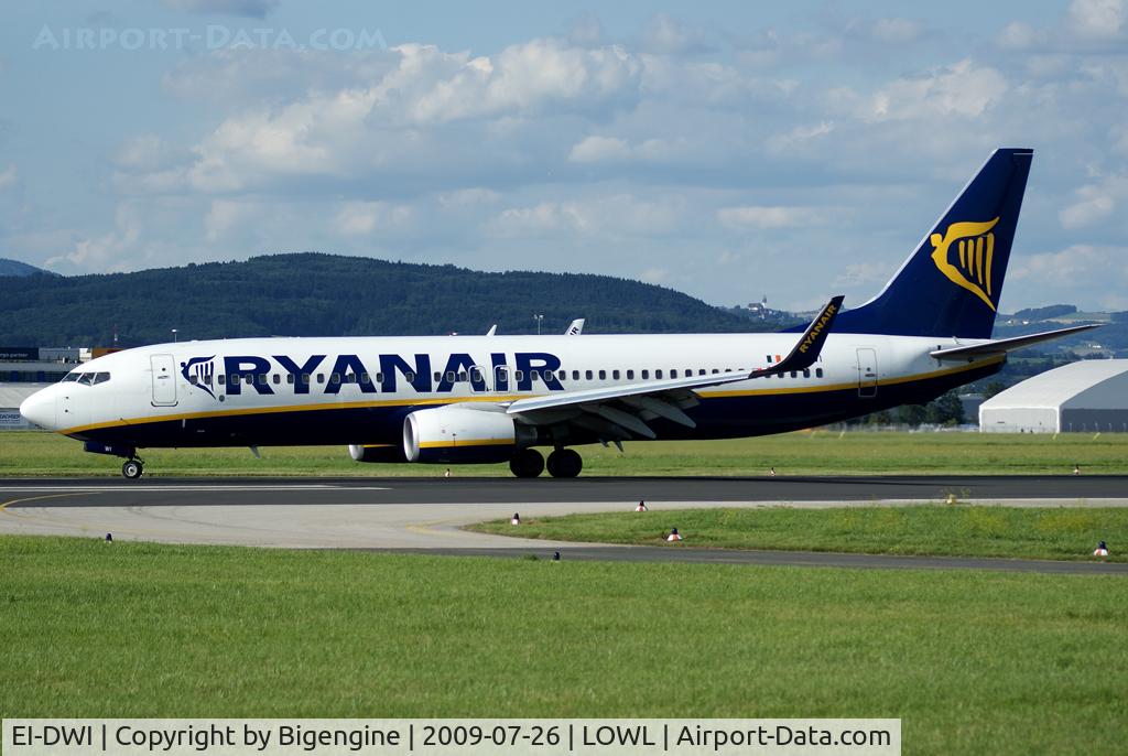 EI-DWI, 2007 Boeing 737-8AS C/N 33643, Ryanair
