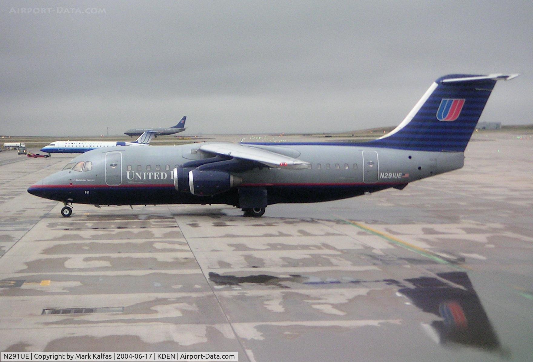N291UE, 1987 British Aerospace BAe.146-200A C/N E2084, Air Wisconsin 