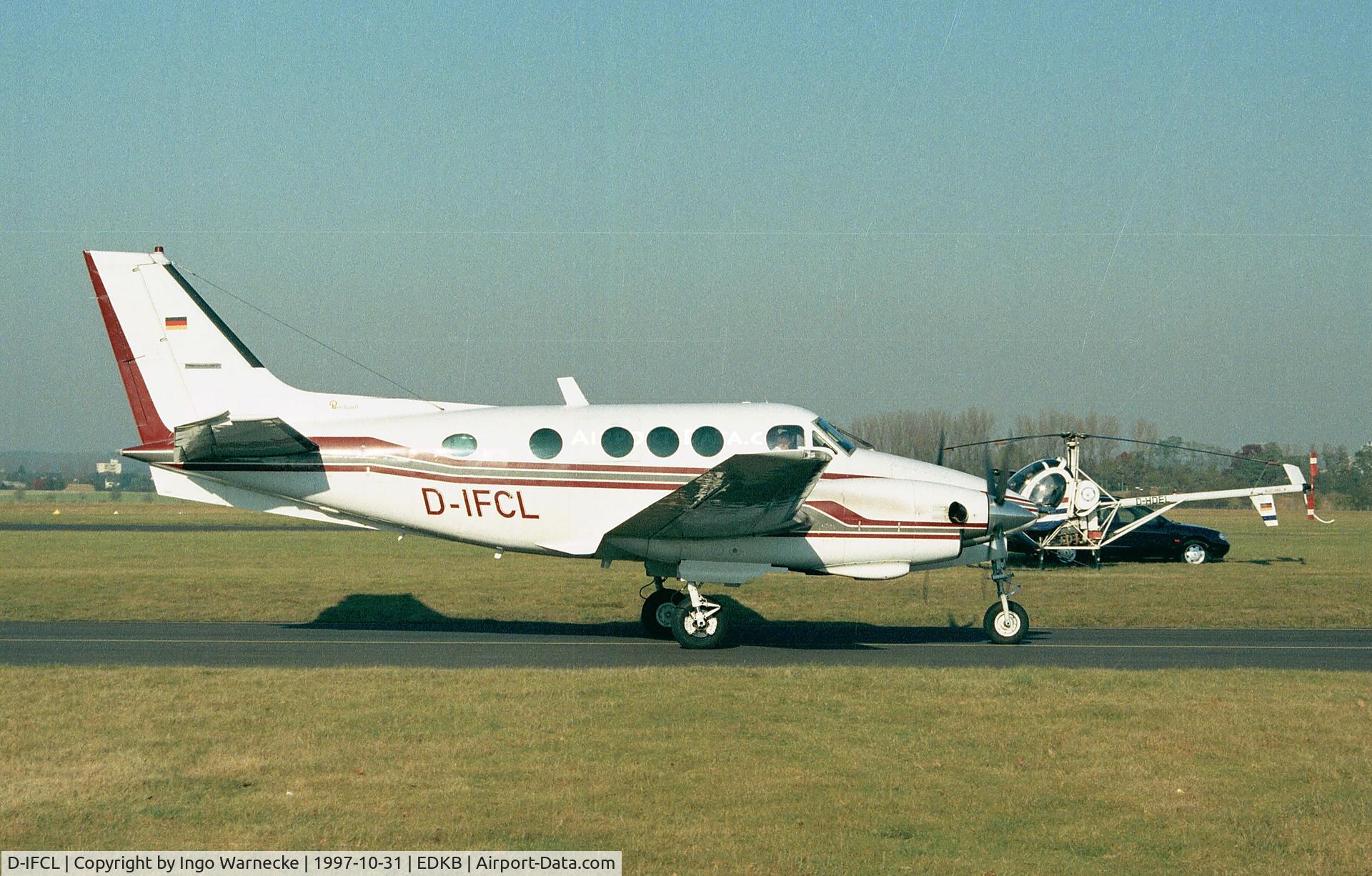 D-IFCL, Beech C90 King Air C/N LJ-829, Beechcraft C90 King Air at Bonn-Hangelar airfield