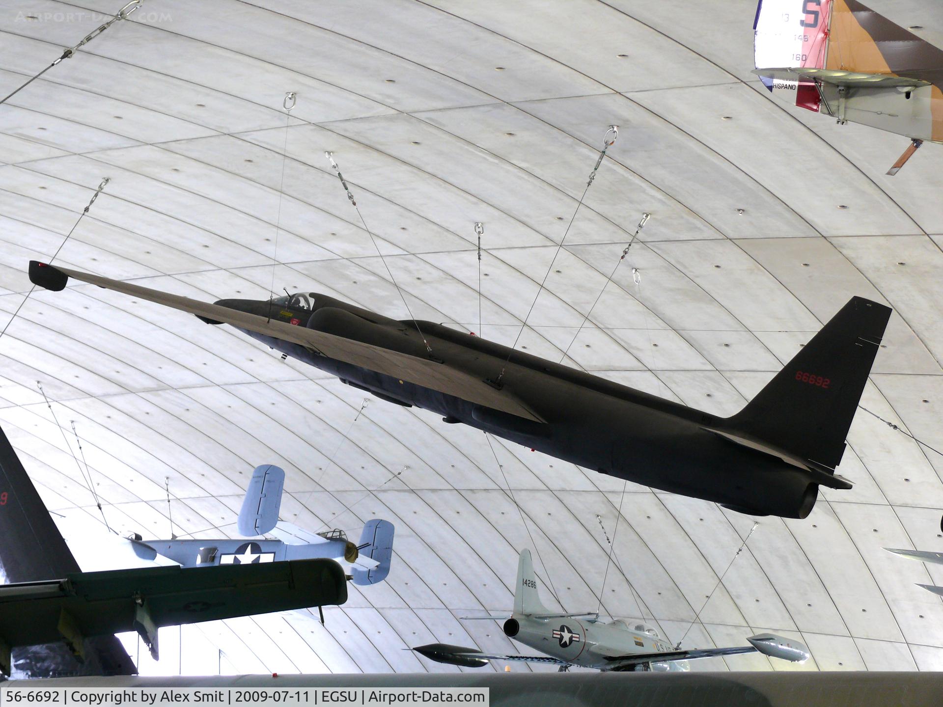 56-6692, Lockheed U-2CT C/N 359, Lockheed U-2CT Dragon Lady 56-6692 US Air Force in the American Air Museum