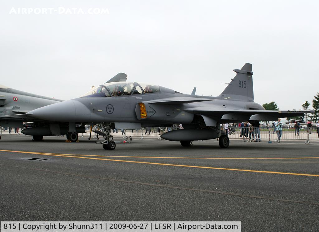 39815, Saab JAS-39B Gripen C/N 39815, Displayed during last LFSR Airshow...