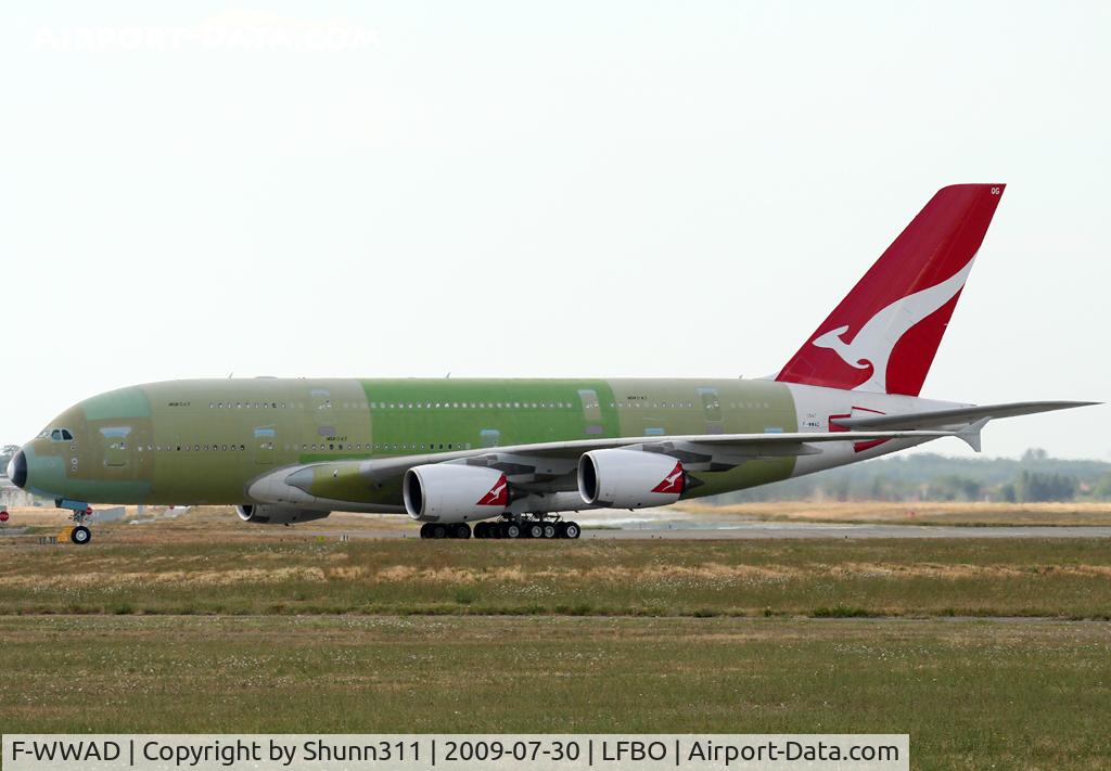 F-WWAD, 2009 Airbus A380-842 C/N 047, C/n 047 - 7th A380 for Qantas...