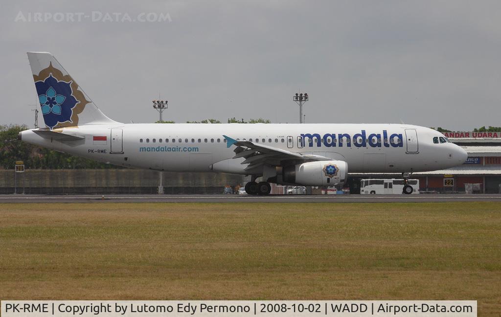 PK-RME, 2007 Airbus A320-232 C/N 3264, Mandala