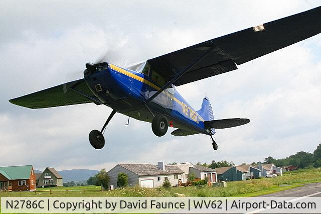 N2786C, 1954 Cessna 170B C/N 26330, Take Off, Positive Rate