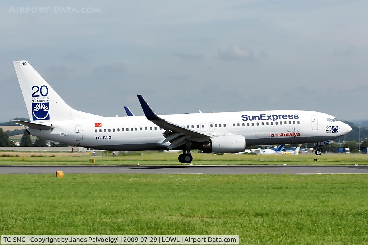 TC-SNG, 2008 Boeing 737-8HC C/N 36530, SunExpress Boeing 737-8HC