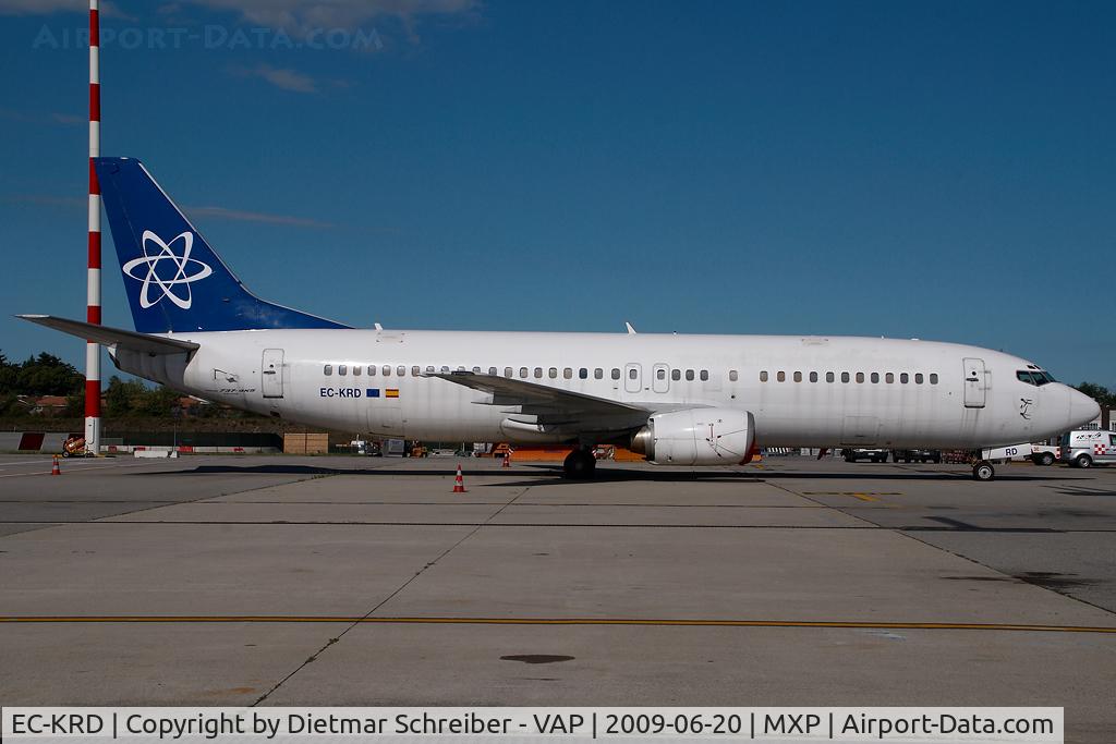 EC-KRD, 1989 Boeing 737-4K5 C/N 24126, ex Futura Boeing 737-400