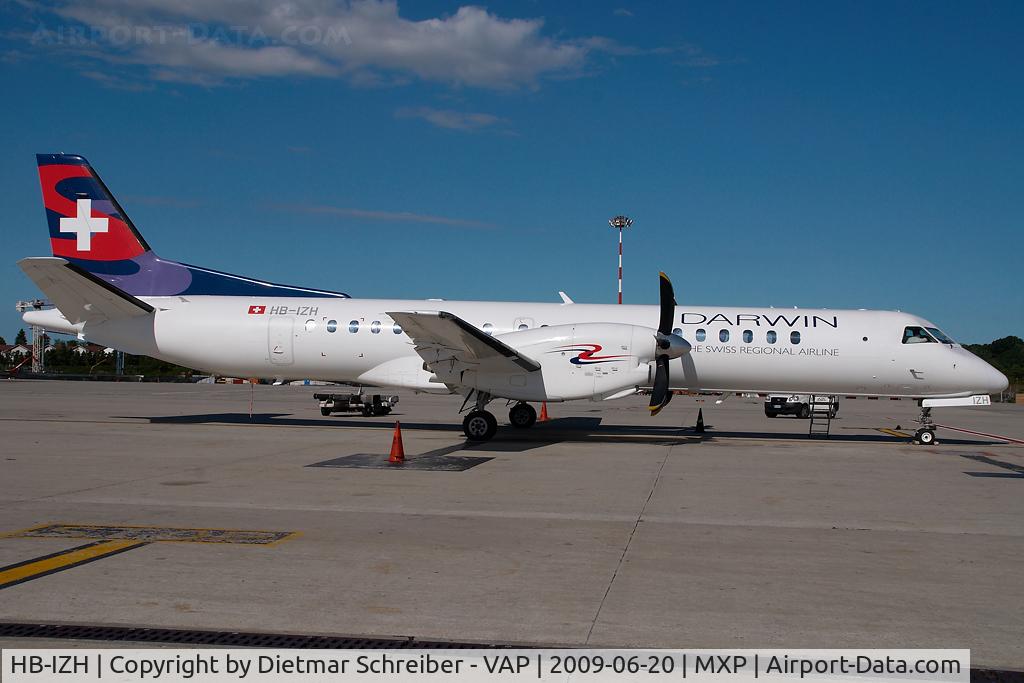 HB-IZH, 1994 Saab 2000 C/N 2000-011, Darwin Saab 2000
