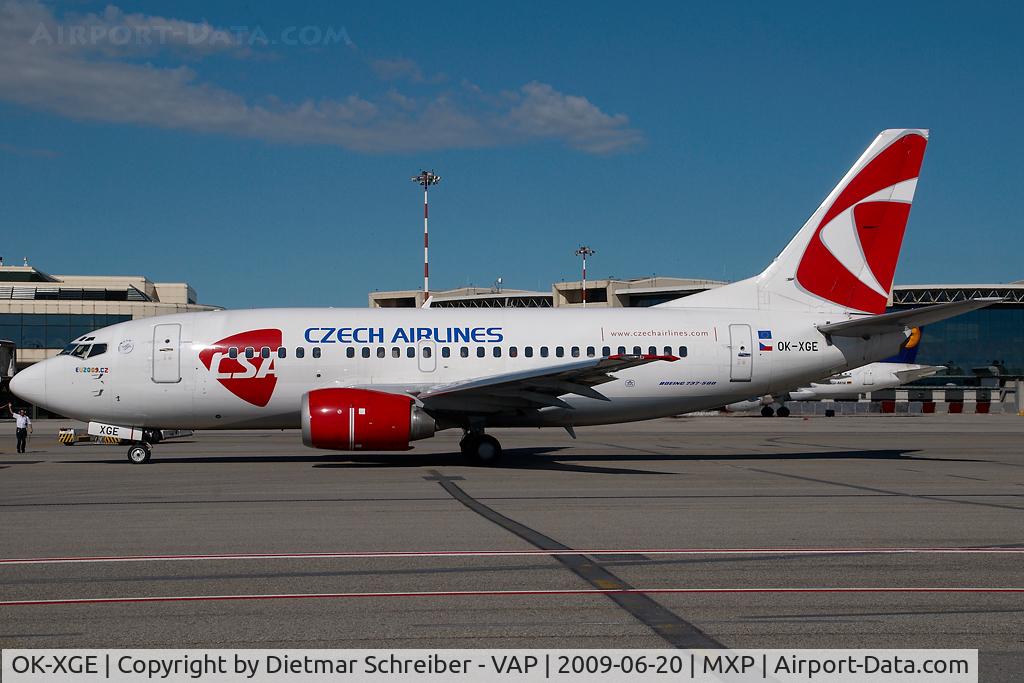 OK-XGE, 1992 Boeing 737-55S C/N 26543, CSA Boeing 737-500