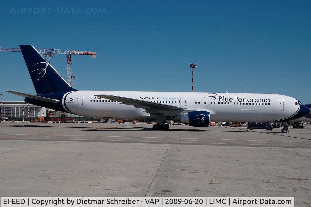 EI-EED, 1995 Boeing 767-31A C/N 27619, Blue Panorama Boeing 767-300
