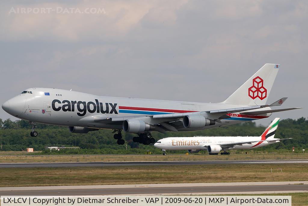 LX-LCV, 1997 Boeing 747-4R7F/SCD C/N 29053, Cargolux Boeing 747-400