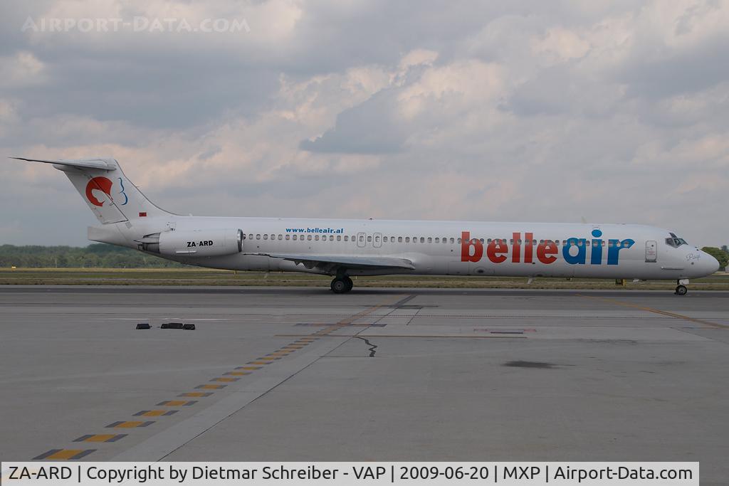 ZA-ARD, 1982 McDonnell Douglas MD-82 (DC-9-82) C/N 49104/1085, Belle Air MD80