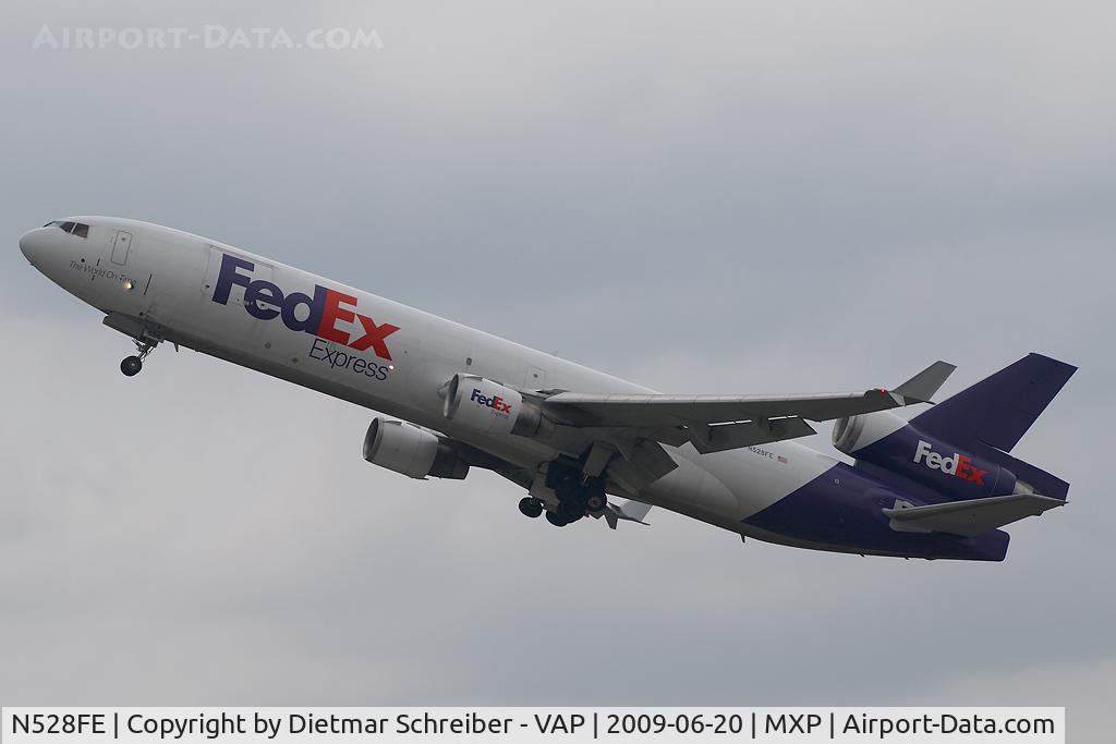 N528FE, 1996 McDonnell Douglas MD-11F C/N 48623, fedex MD11