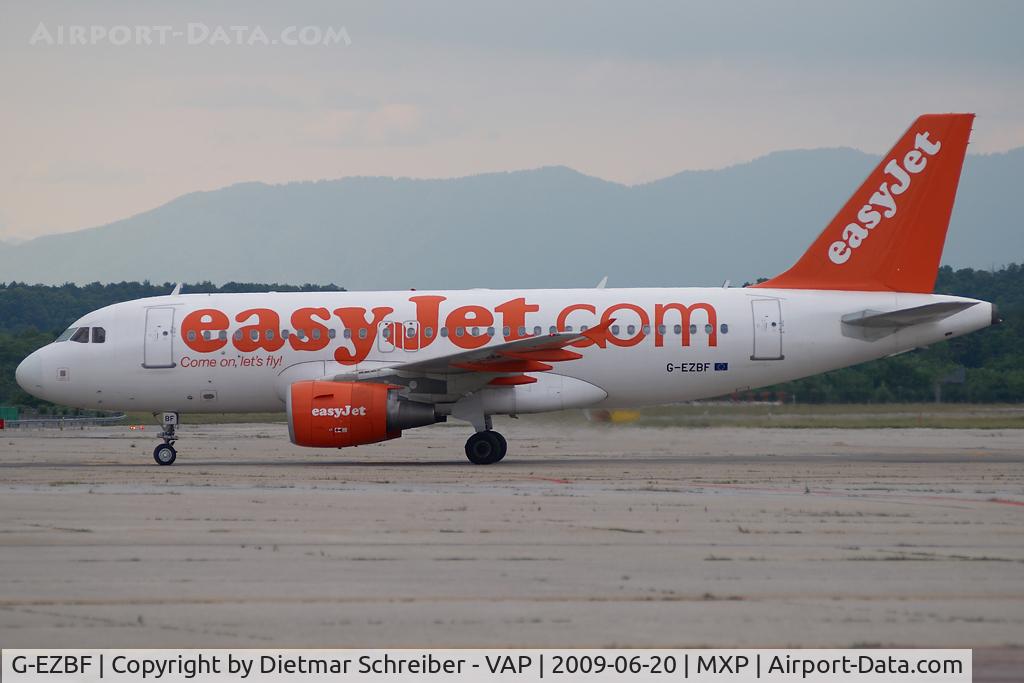 G-EZBF, 2006 Airbus A319-111 C/N 2923, Easyjet Airbus 319