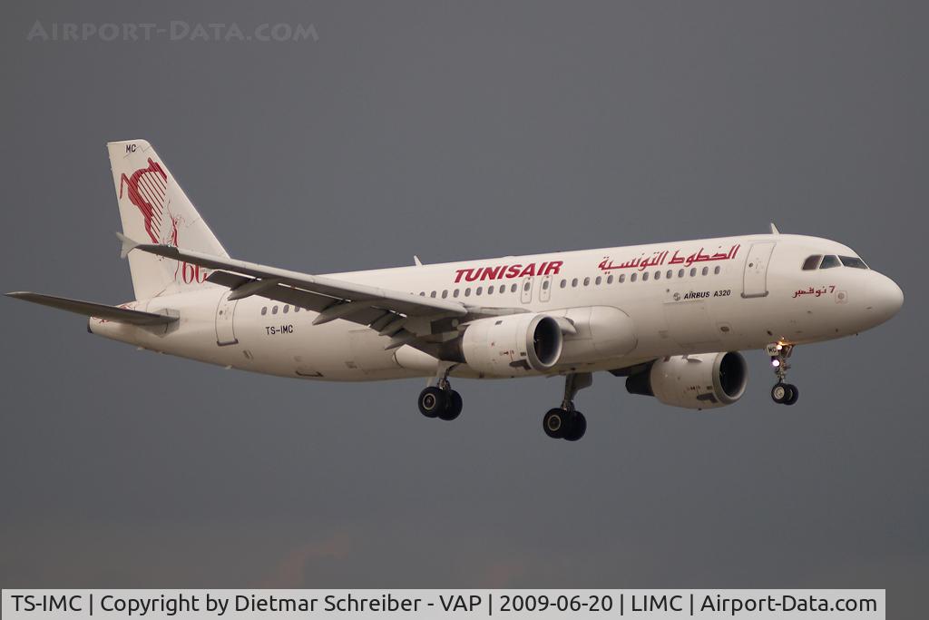 TS-IMC, 1990 Airbus A320-211 C/N 0124, Tunis Air Airbus 320