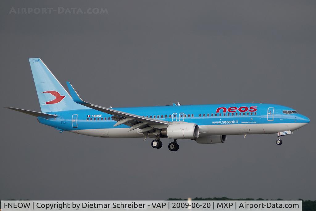 I-NEOW, 2007 Boeing 737-86N C/N 32685, NEOS Boeing 737-800
