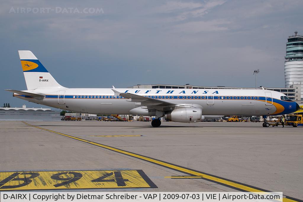 D-AIRX, 1998 Airbus A321-131 C/N 0887, Lufthansa Airbus 321