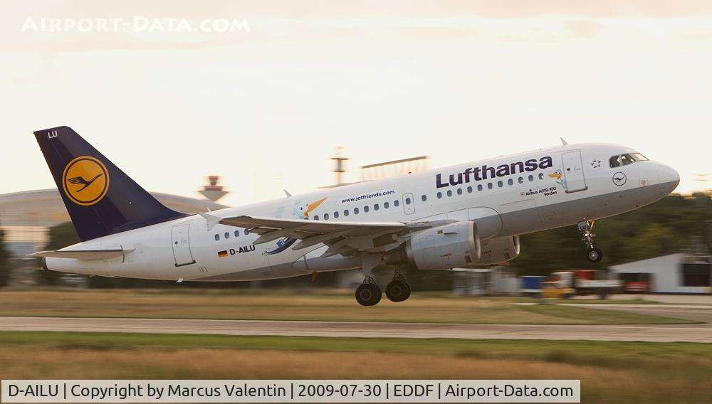 D-AILU, 1997 Airbus A319-114 C/N 744, Start up Rwy. West