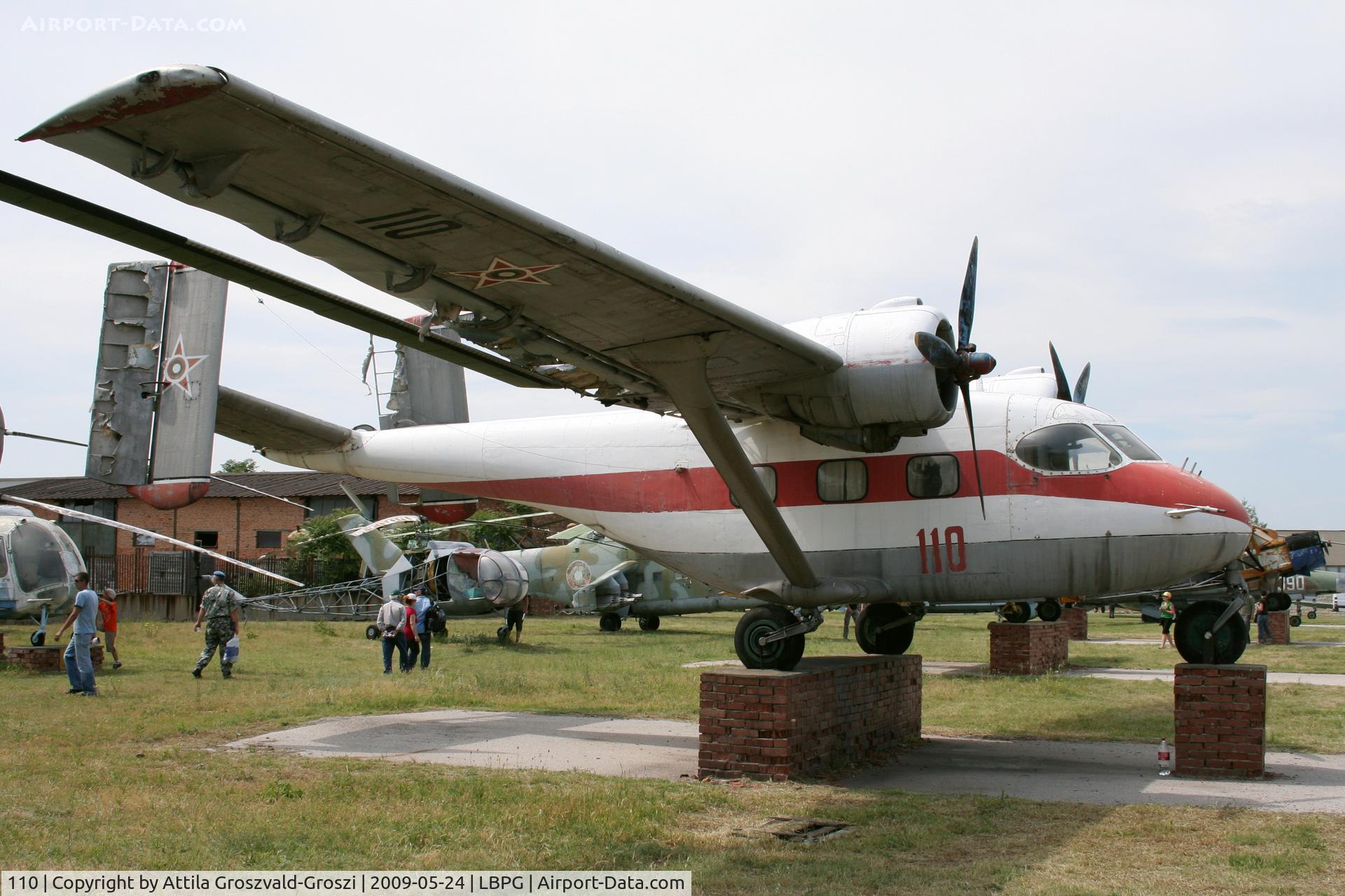 110, Antonov An-14A C/N 003308, Bulgarian Museum of Aviation, Plovdiv-Krumovo (LBPG).
