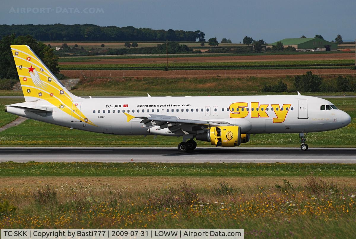 TC-SKK, 1990 Airbus A320-211 C/N 148, TC-SKK - the yellow one