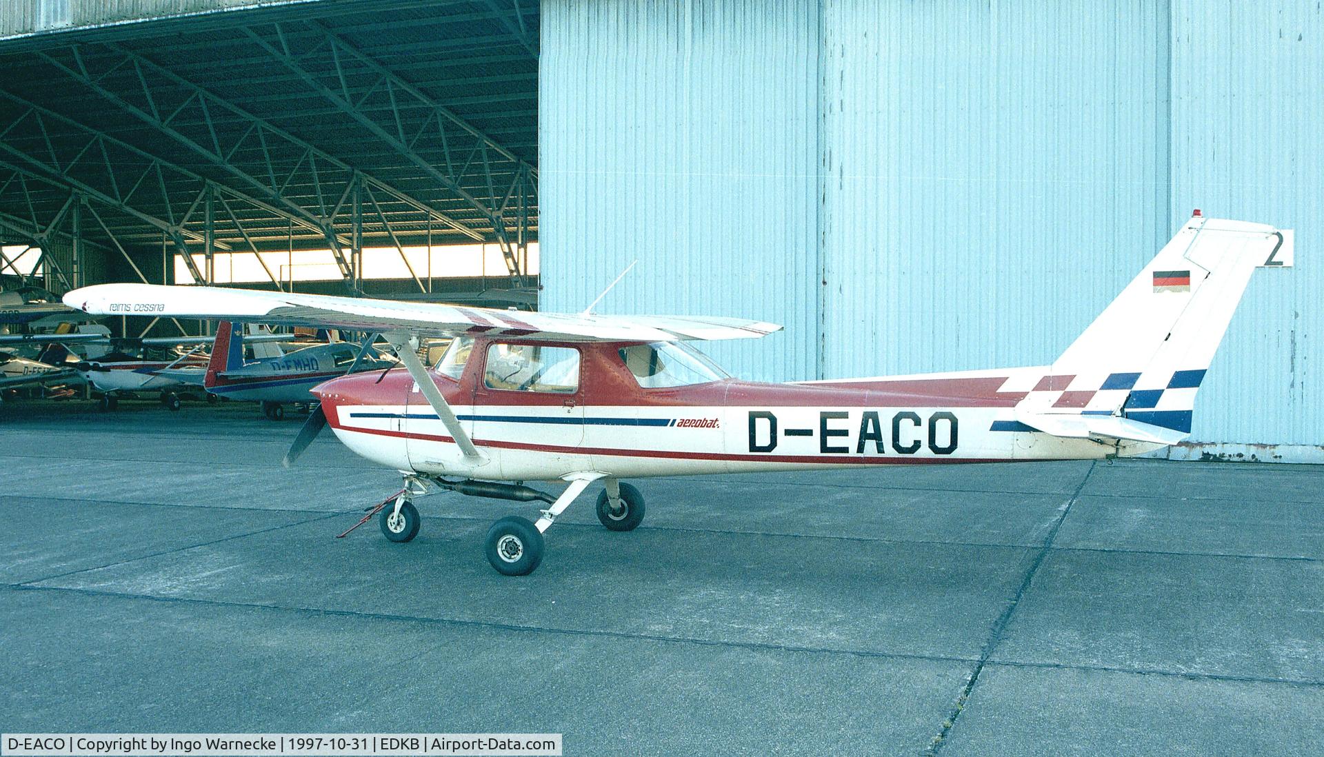 D-EACO, Reims FRA150M Aerobat C/N 0330, Cessna (Reims) FRA150M Aerobat at Bonn-Hangelar airfield
