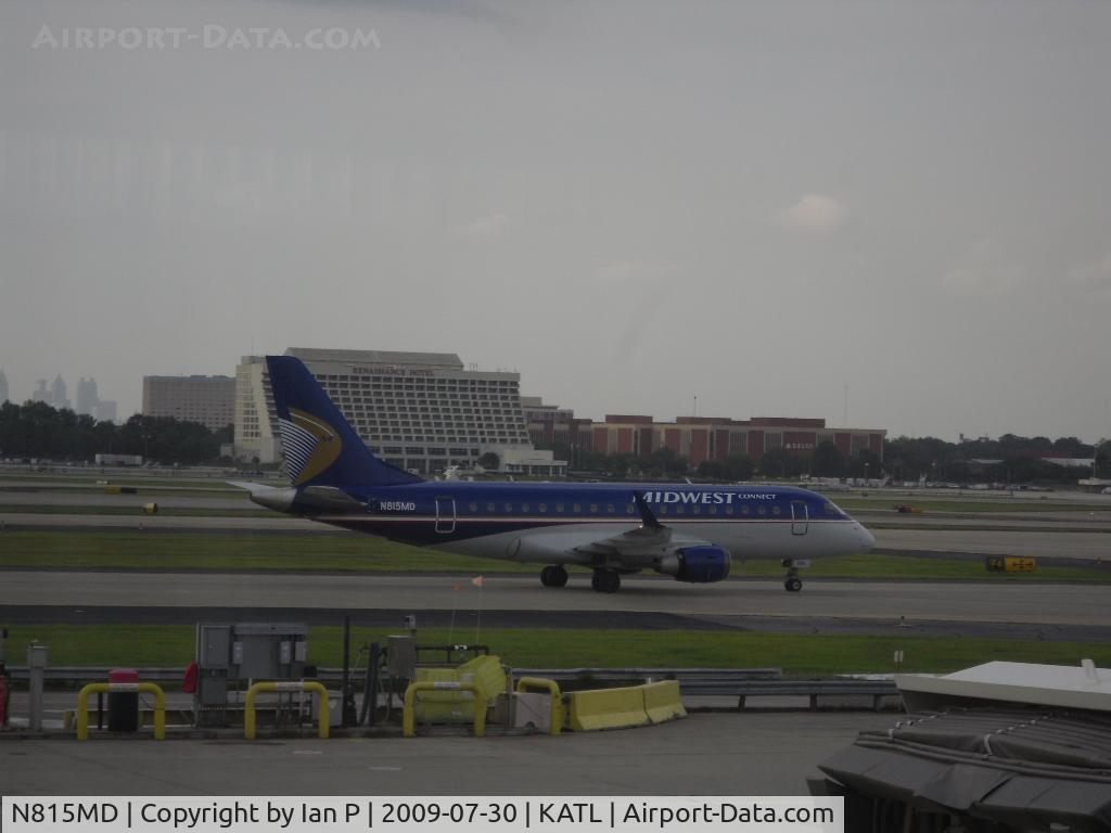 N815MD, 2004 Embraer 170SU (ERJ-170-100SU) C/N 17000034, N815MD at ATL