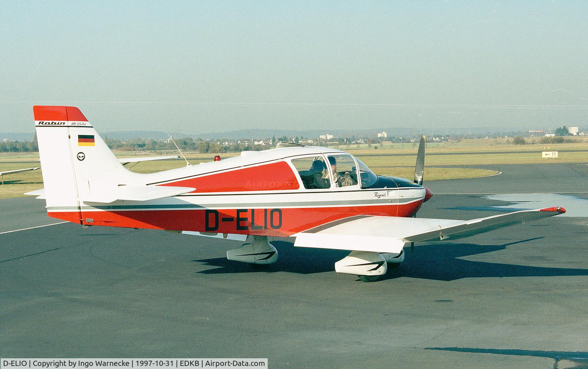 D-ELIO, CEA DR-253B Regent C/N 172, CEA DR.253B Regent at Bonn-Hangelar airfield