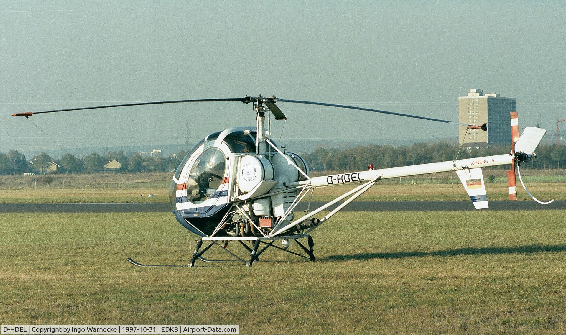 D-HDEL, Schweizer 269C C/N 711071, Schweizer (Hughes) 269C at Bonn-Hangelar airfield