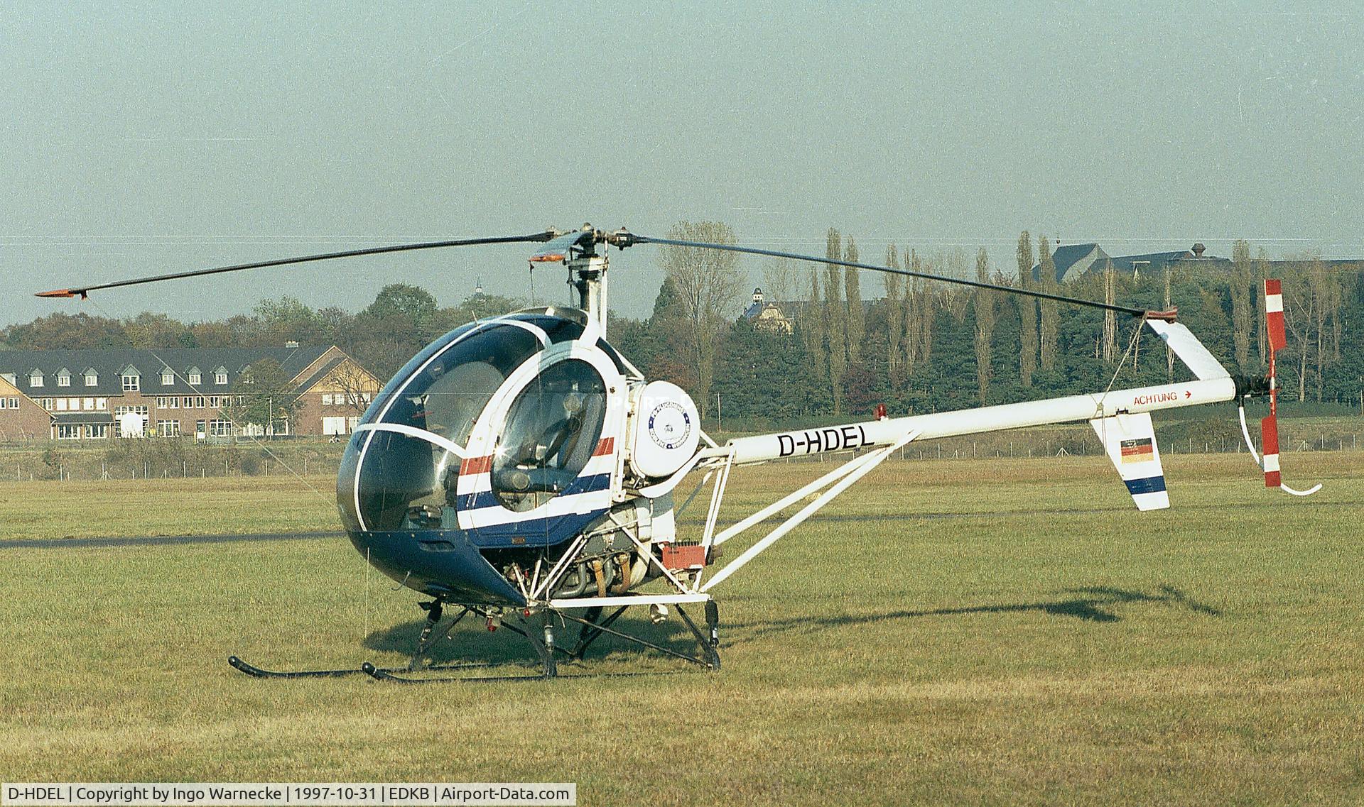 D-HDEL, Schweizer 269C C/N 711071, Schweizer (Hughes) 269C at Bonn-Hangelar airfield