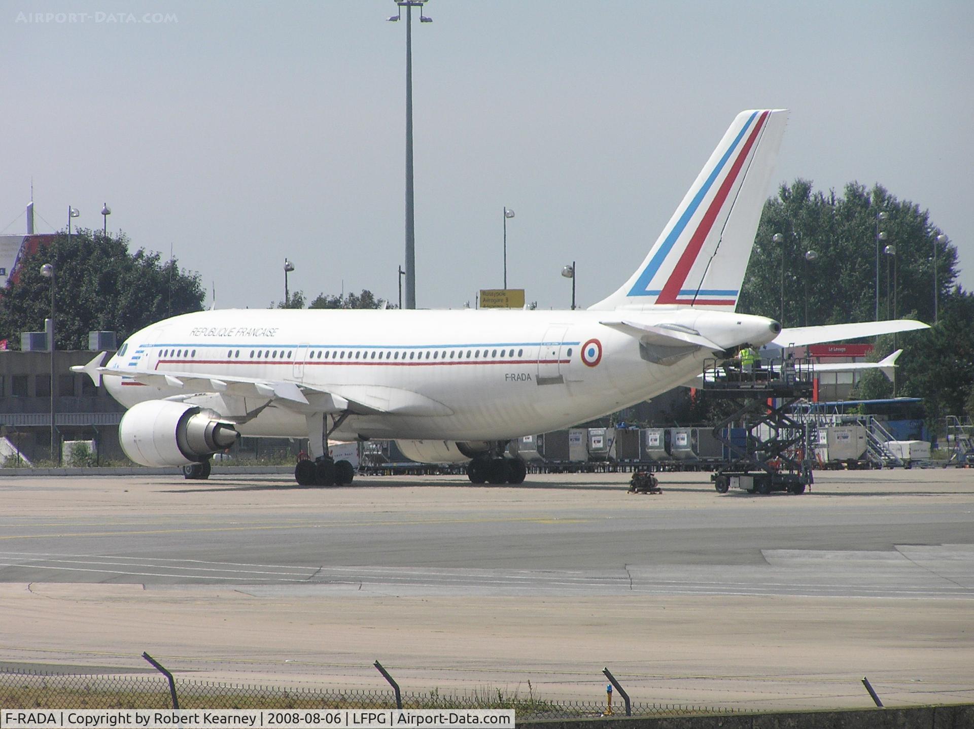 F-RADA, 1987 Airbus A310-304 C/N 421, French airforce Airbus
