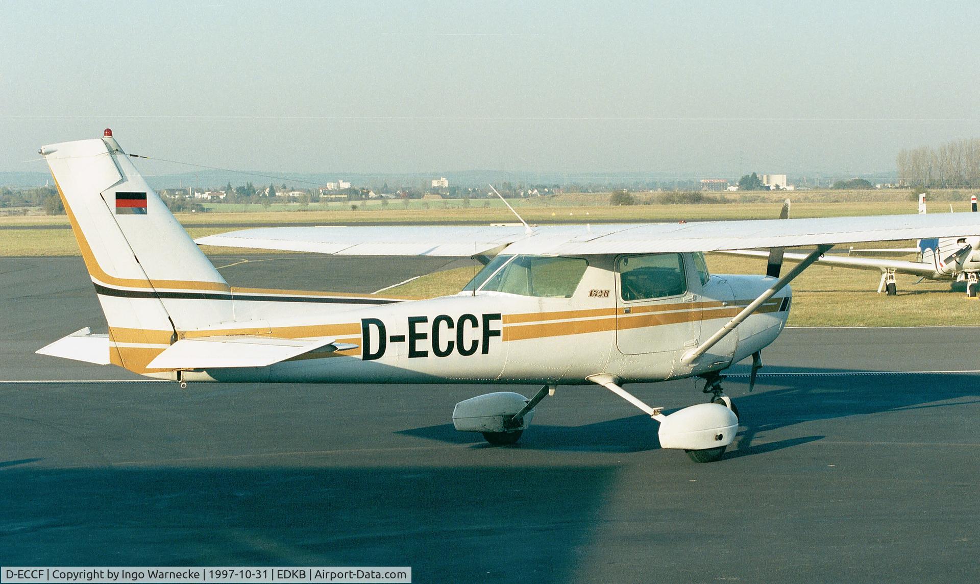 D-ECCF, Cessna 152 II C/N 15285384, Cessna 152 II at Bonn-Hangelar airfield