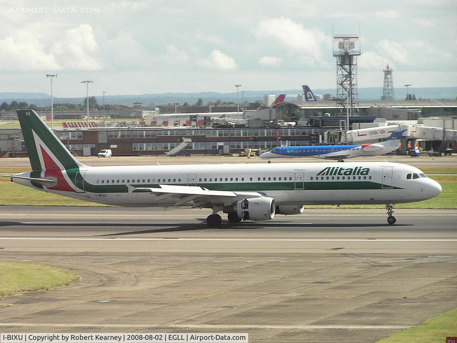 I-BIXU, 1993 Airbus A321-111 C/N 434, Alitalia landing