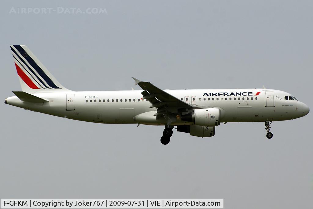 F-GFKM, 1990 Airbus A320-211 C/N 0102, Air France Airbus A320-211