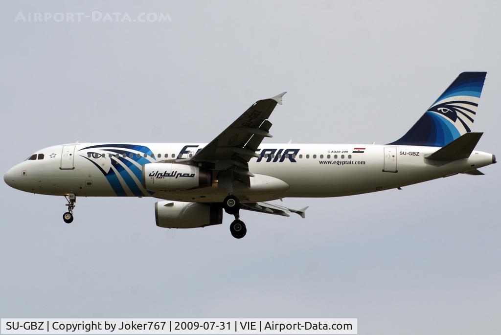 SU-GBZ, 2003 Airbus A320-232 C/N 2070, Egypt Air Airbus A320-232