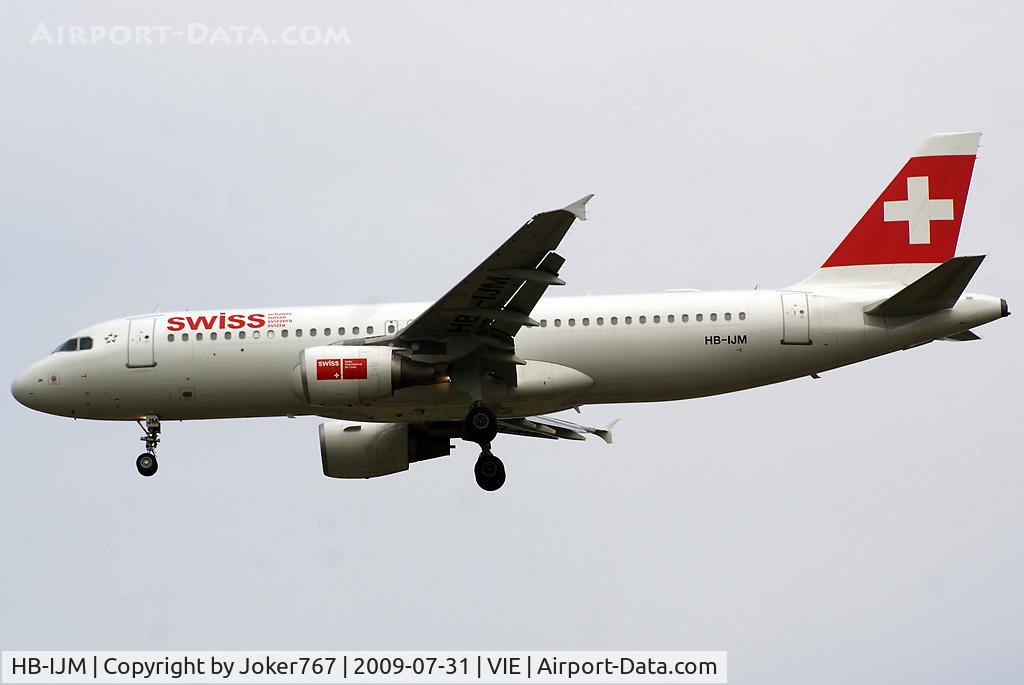 HB-IJM, 1996 Airbus A320-214 C/N 635, Swiss Airbus A320-214