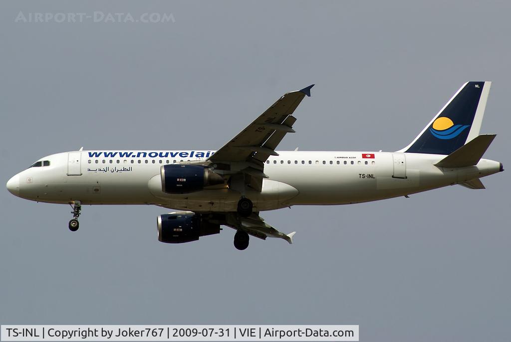 TS-INL, 1993 Airbus A320-211 C/N 400, Nouvelair Airbus A320-211