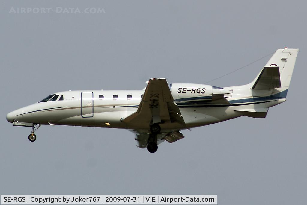 SE-RGS, 2008 Cessna 560 Citation XLS C/N 560-5807, Prince Aviation Cessna 560XLS Citation XLS