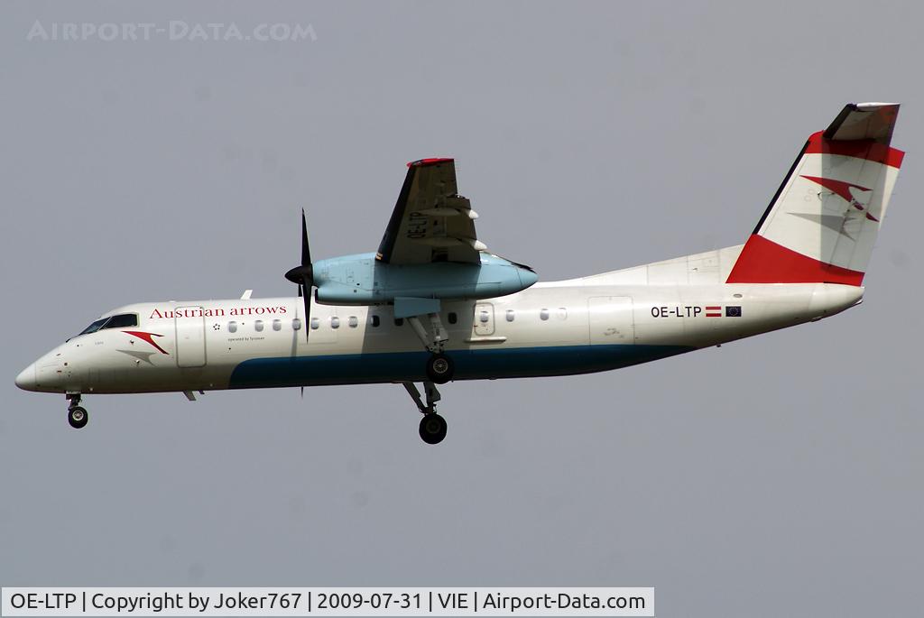 OE-LTP, 2000 De Havilland Canada DHC-8-314Q Dash 8 C/N 554, Austrian arrows De Havilland Canada DHC-8-314Q