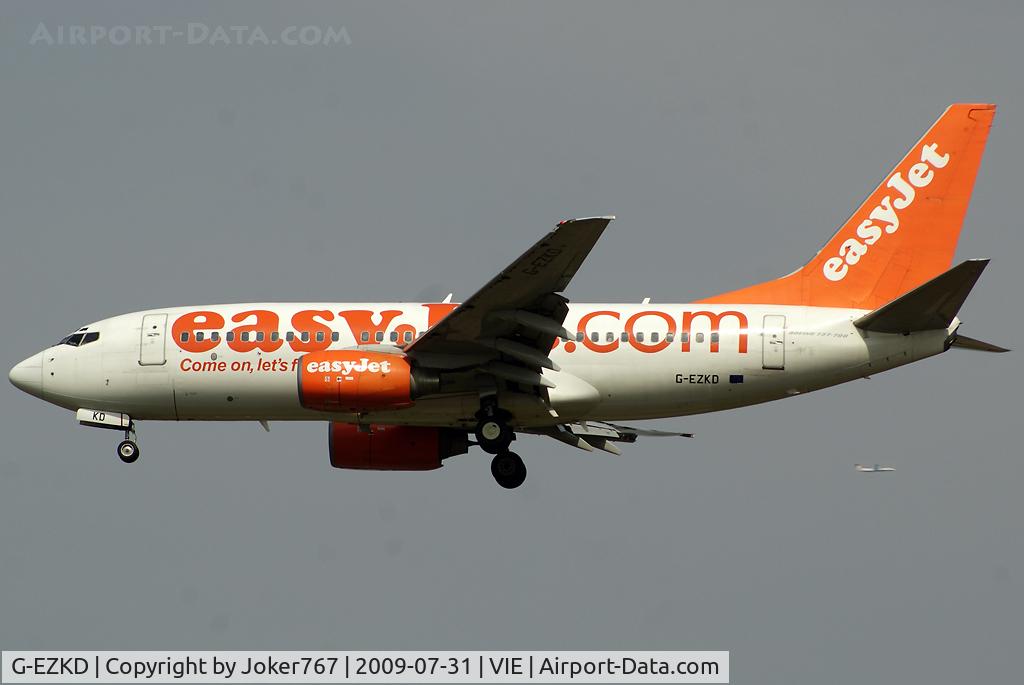 G-EZKD, 2004 Boeing 737-73V C/N 32425, EasyJet Boeing 737-73V