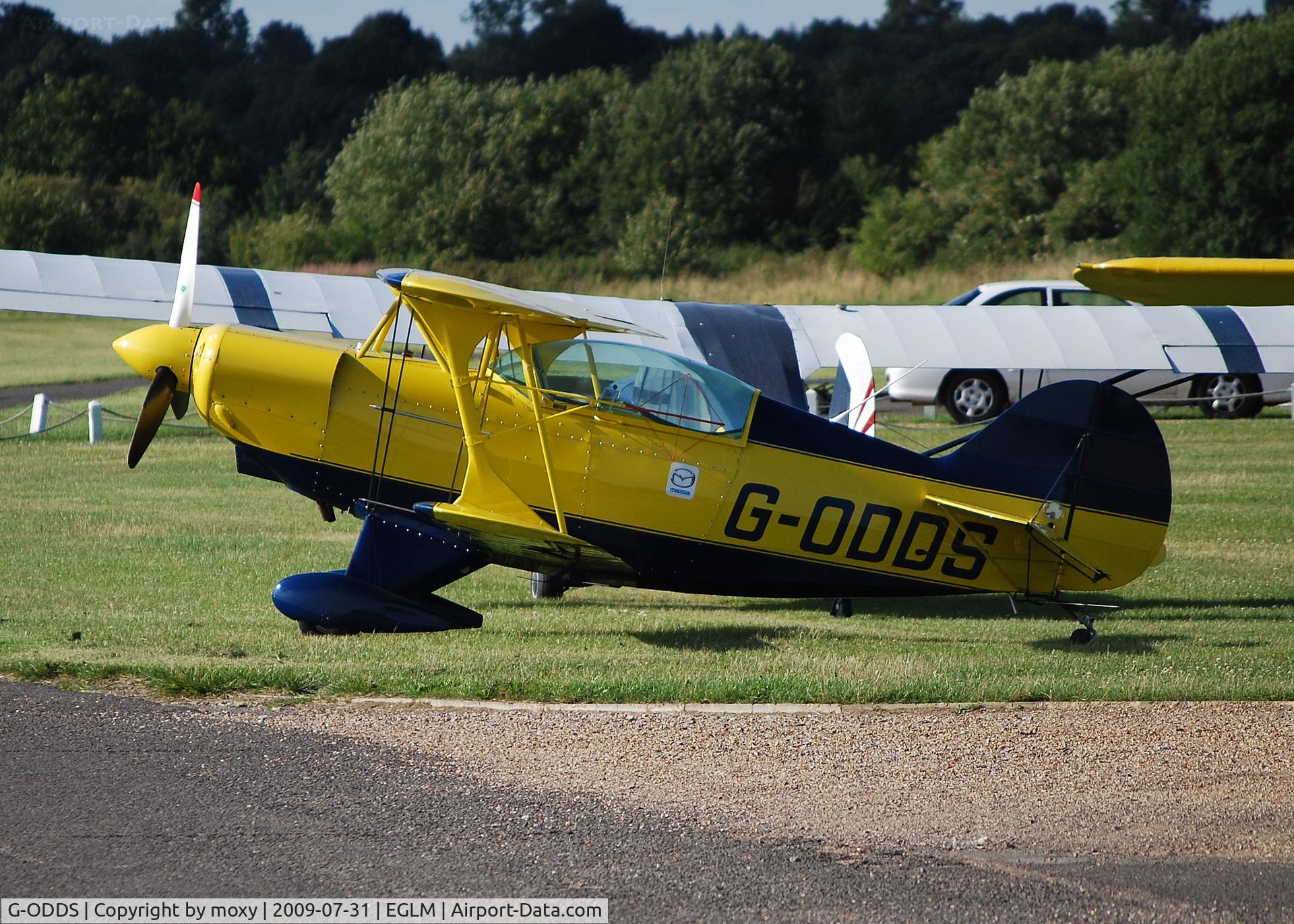 G-ODDS, 1980 Aerotek Pitts S-2A Special C/N 2225, PITTS S-2A at White Waltham