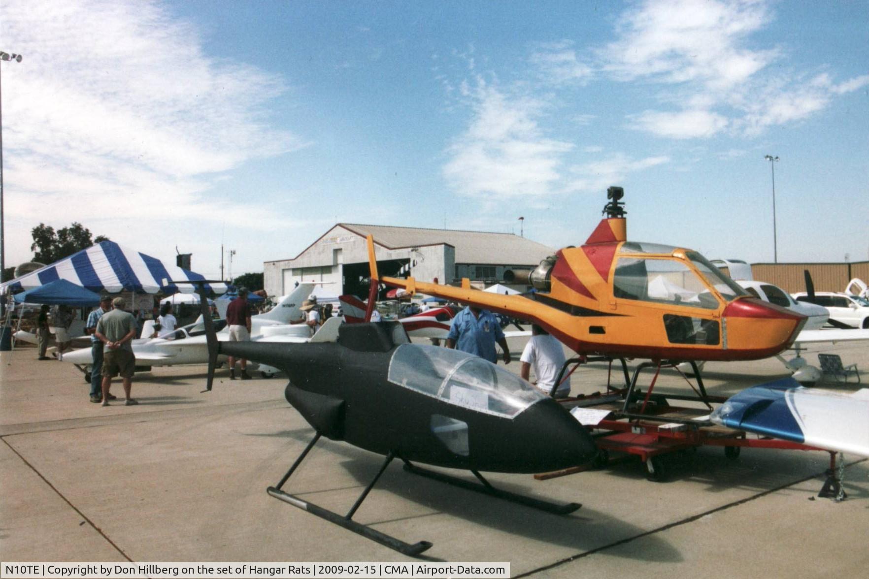 N10TE, 1993 Hillberg Don EH 1 01 C/N .01, single place turbine power first turbine kit helicopter