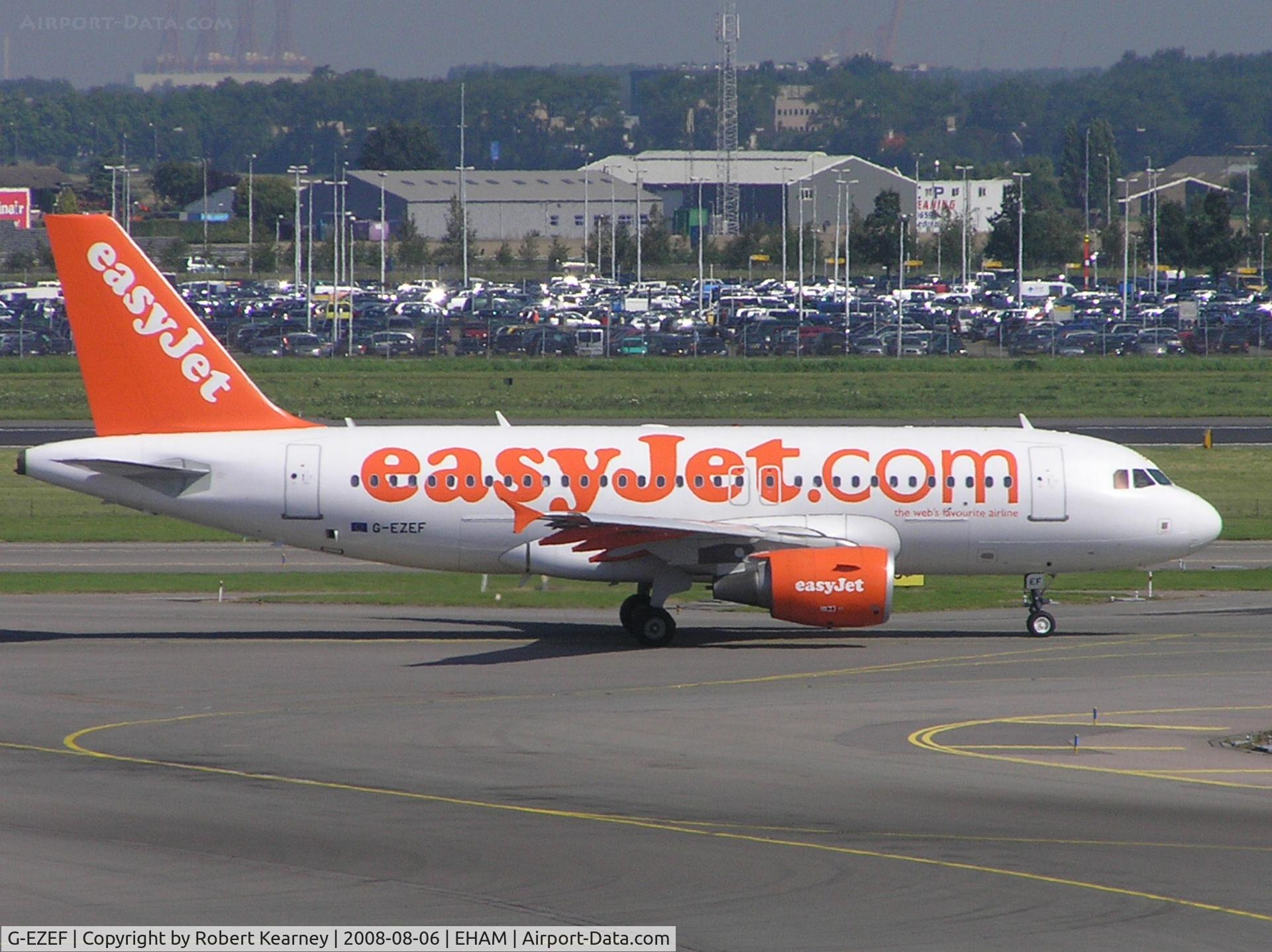 G-EZEF, 2004 Airbus A319-111 C/N 2176, Easy Jet taxiing for take-off