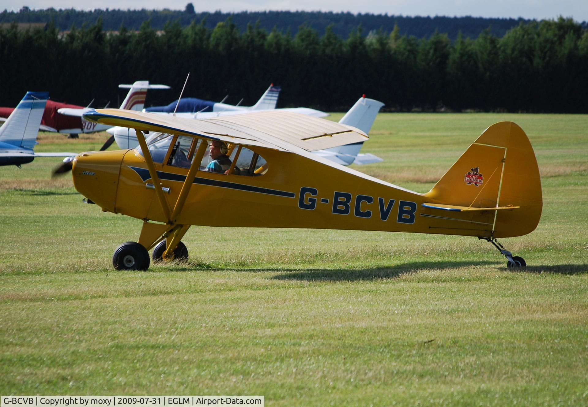 G-BCVB, 1949 Piper PA-17 Vagabond C/N 17-190, Piper Vagabond at White Waltham